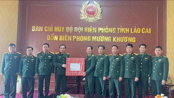 Đoàn công tác Bộ Chỉ huy Quân sự tỉnh thăm, kiểm tra các đồn biên phòng