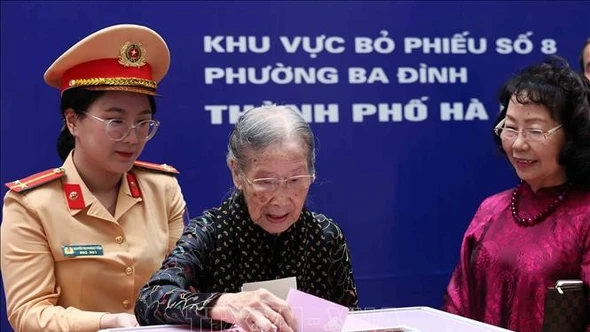 Cuộc bầu cử thành công toàn diện, tạo nền tảng kiện toàn bộ máy nhà nước