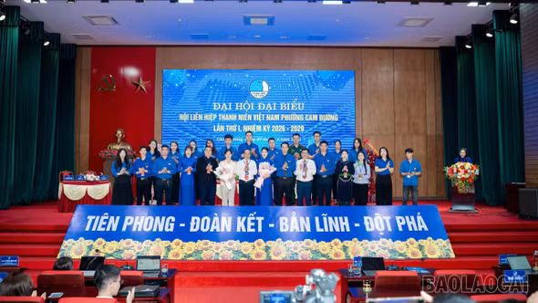 Đại hội Hội Liên hiệp Thanh niên Việt Nam phường Cam Đường lần thứ I, nhiệm kỳ 2026 - 2029 