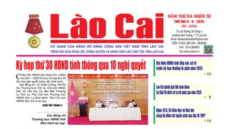 Báo Lào Cai Thường kỳ số 4294 ra ngày 9/6/2025