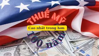 Thuế Mỹ cao nhất trong hơn 100 năm: Người tiêu dùng có thể chịu tác động nặng nề