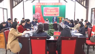 Tổng kết công tác thi đua - khen thưởng năm 2024 khối các huyện, thị xã, thành phố