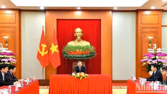 Tổng Bí thư Tô Lâm điện đàm với Tổng Bí thư, Chủ tịch nước Trung Quốc Tập Cận Bình