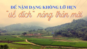 Để Nậm Dạng không lỡ hẹn “về đích” nông thôn mới