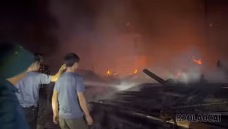 Xảy ra 1 vụ cháy nhà tại xã Liêm Phú 