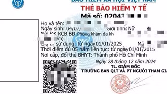 Từ 1-6, thẻ BHYT điện tử chính thức thay thẻ giấy
