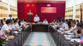 Thống nhất dự thảo Đề án hợp nhất Ban Tuyên giáo và Dân vận Tỉnh ủy Lào Cai mới 
