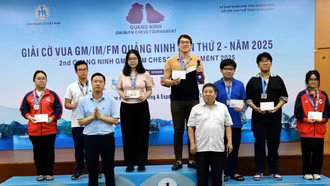 Việt Nam giành nhiều giải cao tại giải cờ vua quốc tế