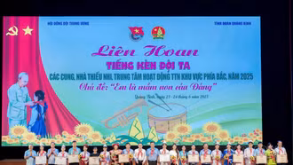 Trung tâm hoạt động Thanh thiếu nhi tỉnh Lào Cai đạt thành tích xuất sắc tại Liên hoan “Tiếng kèn Đội ta” khu vực phía Bắc năm 2025