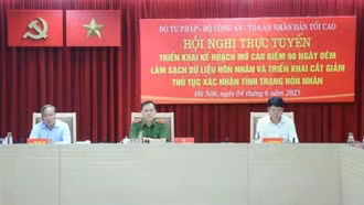 Cao điểm 90 ngày-đêm làm sạch dữ liệu hôn nhân