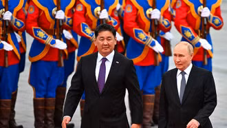 Tổng thống Nga Putin thăm Mông Cổ