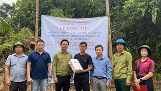 Khởi công xây dựng nhà Mái ấm cho người dân chịu ảnh hưởng bởi thiên tai tại huyện Bảo Yên