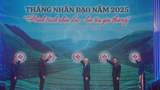 Phát động Tháng Nhân đạo năm 2025 cấp quốc gia