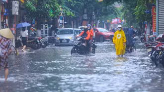 Thời tiết ngày 28/5: Mưa lớn trên diện rộng tại nhiều khu vực