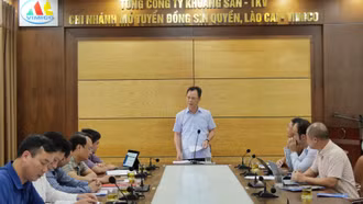 Phó Chủ tịch UBND tỉnh Nguyễn Thành Sinh làm việc với Chi nhánh Mỏ tuyển đồng Sin Quyền, Lào Cai - Vimico