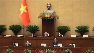 Ngày 14/5, Quốc hội thảo luận về dự án Luật Tổ chức chính quyền địa phương