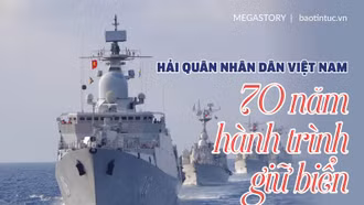 Hải quân nhân dân Việt Nam - 70 năm hành trình giữ biển