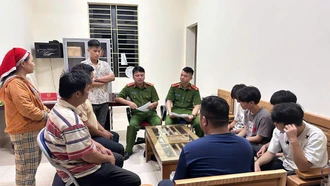 Công an xã Tòng Sành kịp thời ngăn chặn 4 học sinh bỏ học đi làm thuê