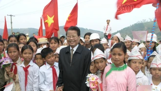 [Ảnh] Tình cảm của nguyên Chủ tịch nước Trần Đức Lương với tỉnh Lào Cai