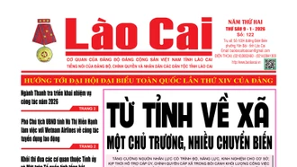 Báo Lào Cai Thường kỳ số 122 ra ngày 9/1/2026