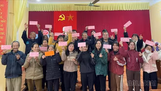 Các học viên tham gia lớp tập huấn