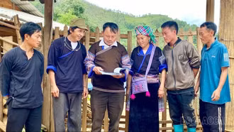 Ủy ban Mặt trận Tổ quốc xã Lao Chải trong tham gia góp ý xây dựng các văn kiện quan trọng