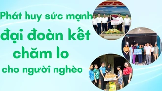 Phát huy sức mạnh đại đoàn kết chăm lo cho người nghèo