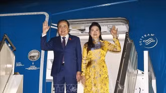 Chủ tịch Quốc hội Trần Thanh Mẫn và Phu nhân bắt đầu thăm chính thức Armenia