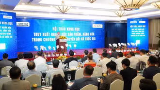 Hội thảo “Truy xuất nguồn gốc sản phẩm, hàng hóa trong chương trình chuyển đổi số quốc gia”