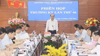Thường trực HĐND tỉnh họp phiên thường kỳ lần thứ 46
