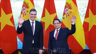 Tuyên bố chung về kết quả chuyến thăm chính thức Việt Nam của Thủ tướng Tây Ban Nha Pedro Sánchez