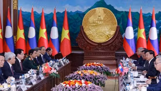 Dấu mốc quan trọng thúc đẩy quan hệ giữa hai Đảng, hai nước Việt Nam-Lào