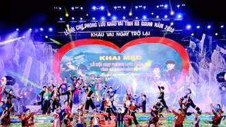 Khai mạc Lễ hội Chợ Phong Lưu Khâu Vai năm 2025