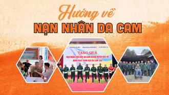 Hướng về nạn nhân da cam