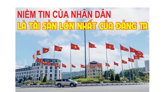 Niềm tin của Nhân dân là tài sản lớn nhất của Đảng ta 