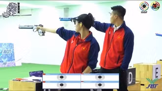 Huy chương Vàng đầu tiên của bắn súng Việt Nam trong năm 2025