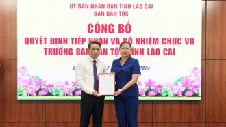 Ban Dân tộc tỉnh và Sở Giao thông vận tải có nhân sự mới