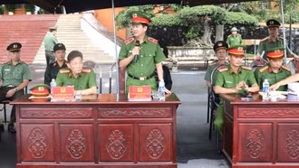 Bộ Công an kiểm tra công tác cảnh sát cơ động năm 2024 đối với Công an tỉnh 