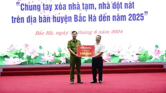 Phát động phong trào thi đua“Chung tay xóa nhà tạm, nhà dột nát trên địa bàn huyện Bắc Hà đến năm 2025”