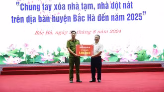 Phát động phong trào thi đua“Chung tay xóa nhà tạm, nhà dột nát trên địa bàn huyện Bắc Hà đến năm 2025”