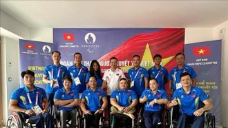 Paralympic 2024: Các VĐV Việt Nam tích cực tập luyện, làm quen với địa điểm thi đấu