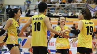 VTV Cup 2024: Đánh bại Henan Shuanghui (Trung Quốc), Việt Nam vào bán kết