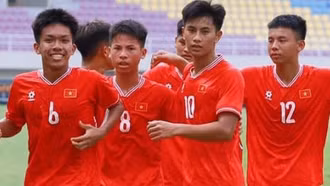 U16 Việt Nam tạo địa chấn trước U16 Nhật Bản, giành ngôi á quân