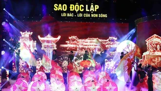 Chương trình "Sao Độc lập" khắc họa tinh thần yêu nước, ý chí quật cường của dân tộc