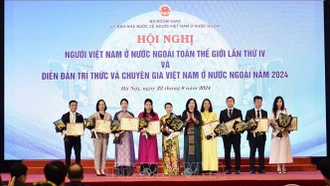 Bế mạc Hội nghị người Việt Nam ở nước ngoài toàn thế giới lần thứ 4