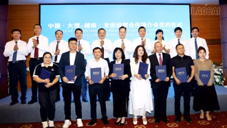 Xúc tiến hợp tác kinh tế - thương mại giữa Lào Cai (Việt Nam) và Đại Lý (Trung Quốc)