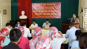 Người dân Khánh Yên tin tưởng vào chính quyền địa phương hai cấp