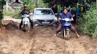 Người dân khốn khổ vì việc cải tạo, nâng cấp Tỉnh lộ 160 chậm tiến độ