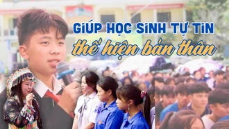 Giúp học sinh tự tin thể hiện bản thân