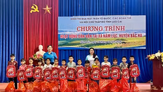 Tổ chức các hoạt động dân vận hướng về cơ sở tại xã Nậm Lúc